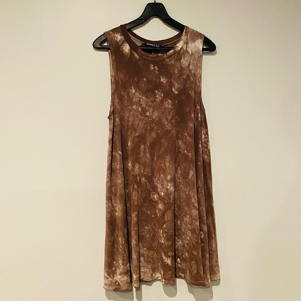 Audrey 3+1 Tie Dye Sleeveless Dress Size Small